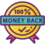 100% money-back-guarantee