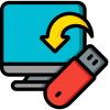 Restore files Logo